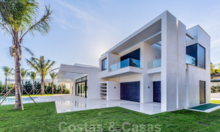 Villas de plage et de golf modernes de design à vendre à Guadalmina, Marbella 29010 