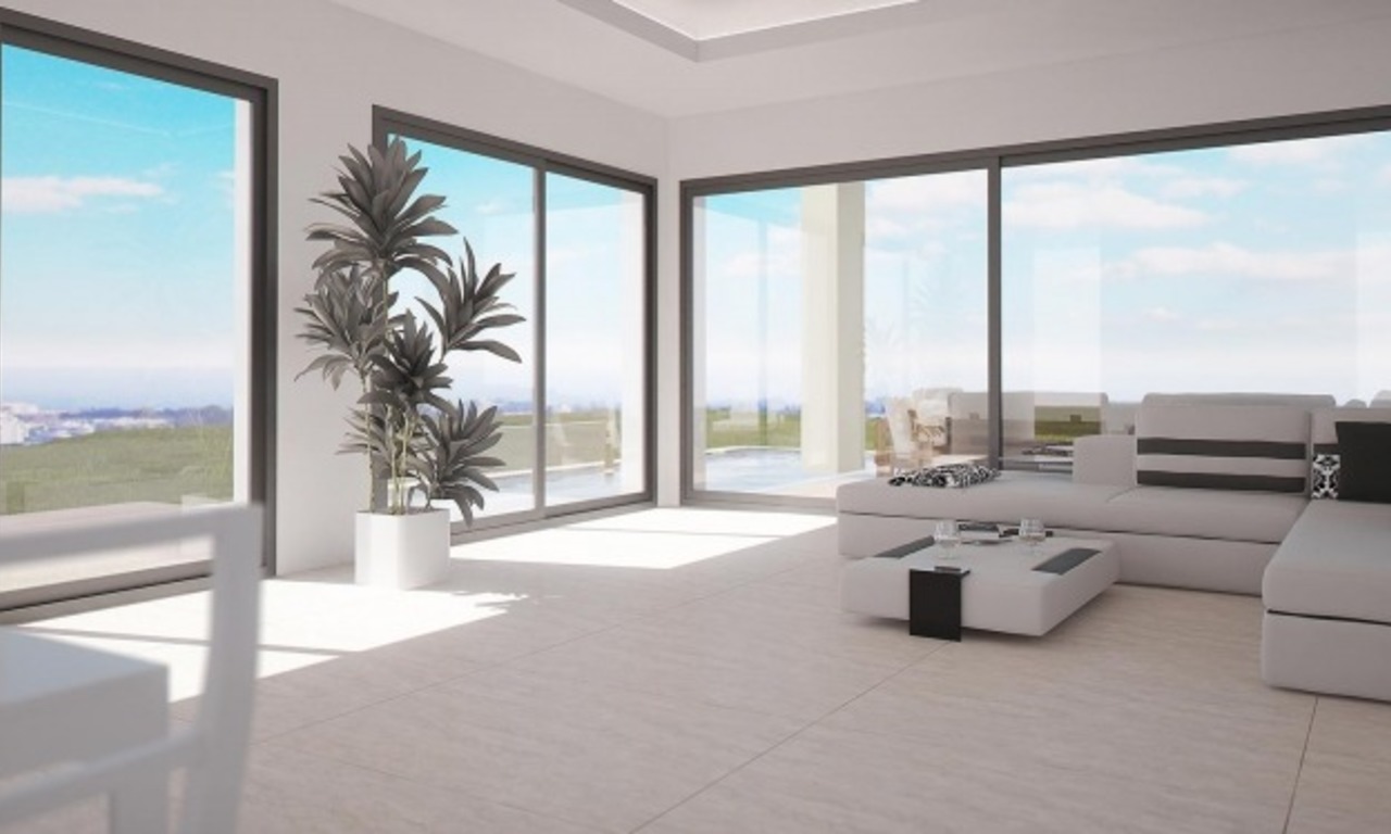 Villas modernes à vendre dans un quartier résidentiel dans la zone de Marbella - Benahavis - Estepona 7
