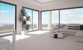 Villas modernes à vendre dans un quartier résidentiel dans la zone de Marbella - Benahavis - Estepona 7