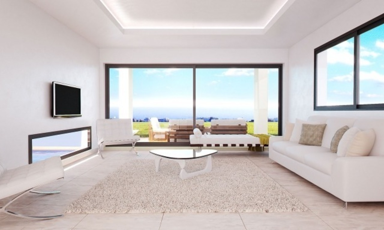 Villas modernes à vendre dans un quartier résidentiel dans la zone de Marbella - Benahavis - Estepona 8