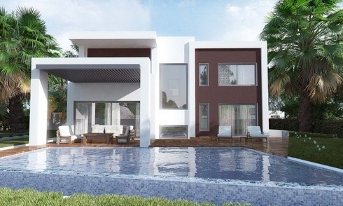 Villas modernes à vendre dans un quartier résidentiel dans la zone de Marbella - Benahavis - Estepona 