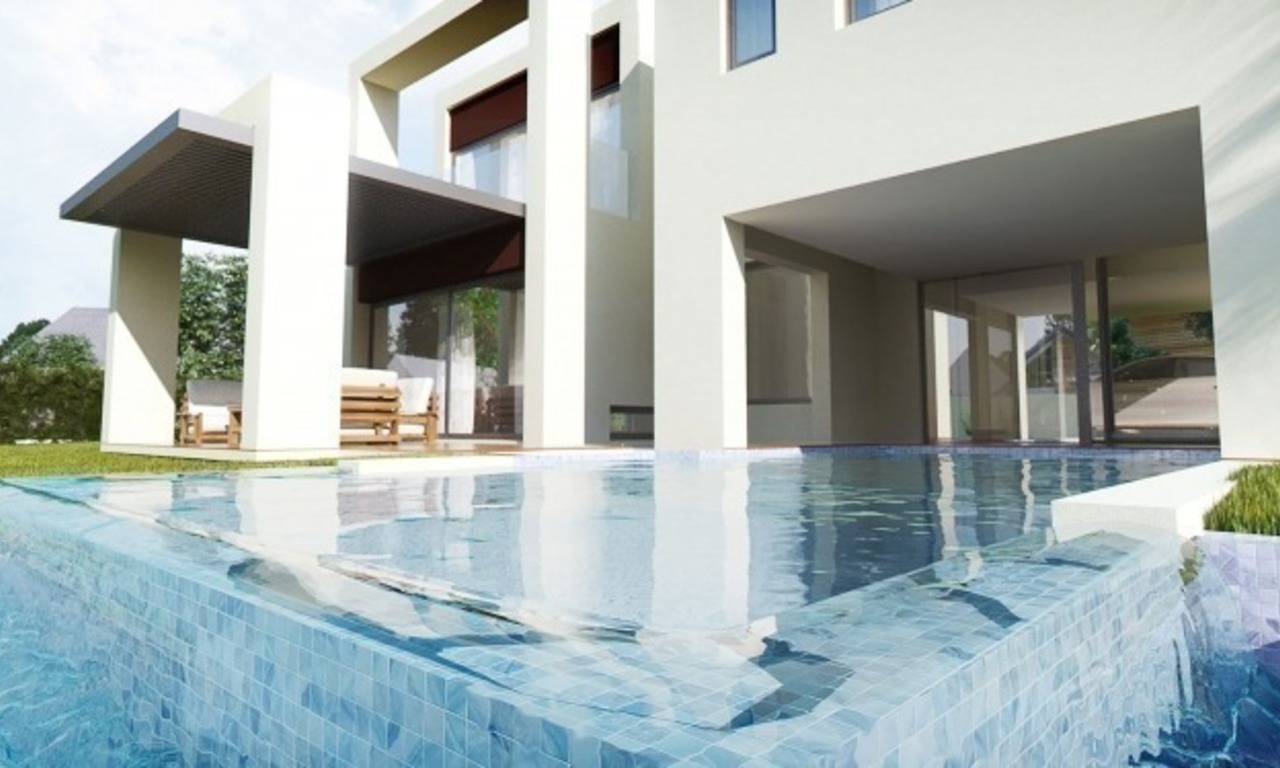 Villas modernes à vendre dans un quartier résidentiel dans la zone de Marbella - Benahavis - Estepona 5