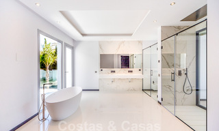 Villas modernes de design en deuxième ligne de plage à vendre à Guadalmina Baja, Marbella 29021 