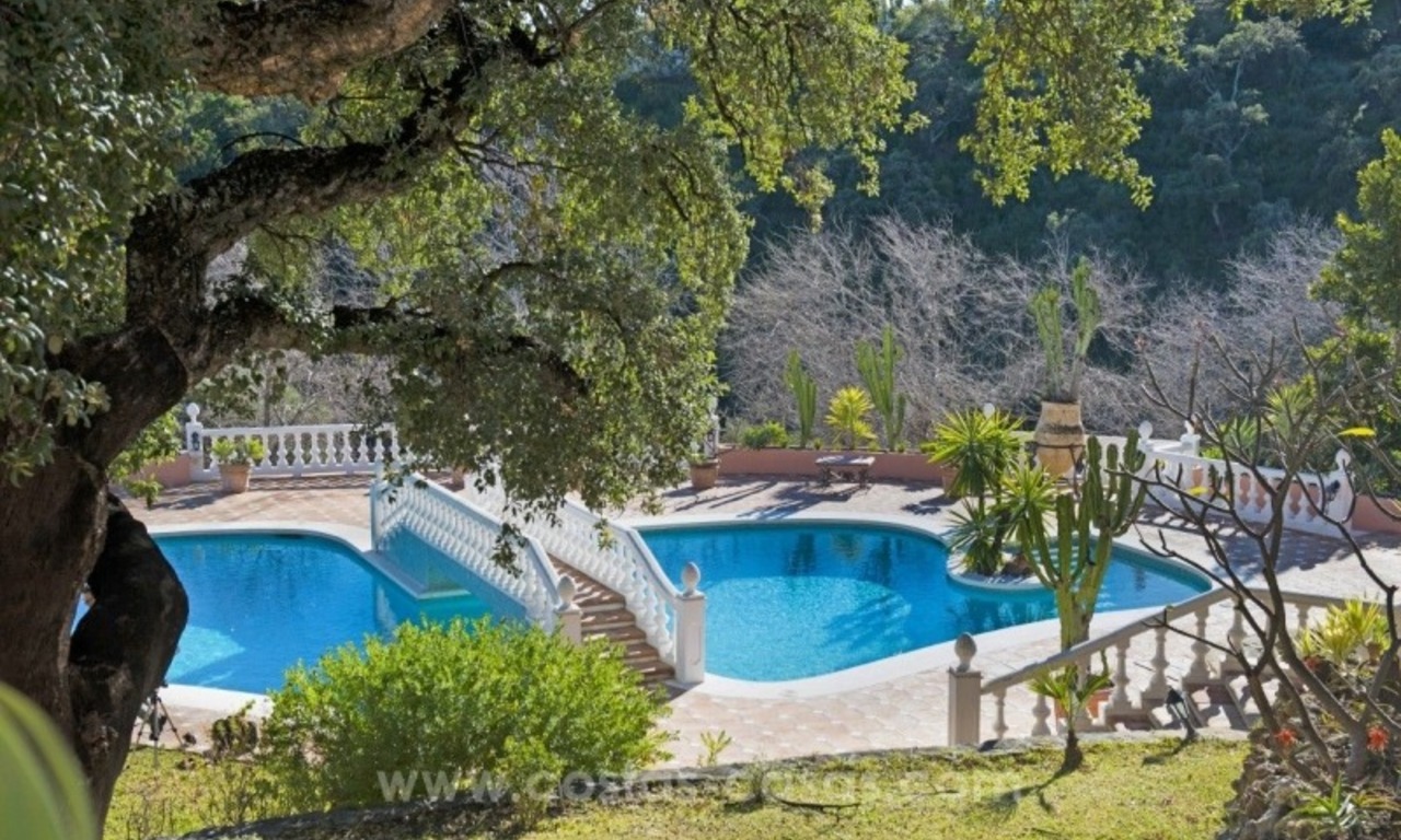  Villa en vente à Benahavis - Marbella: Urbanisation El Madroñal sur une parcelle plate de 11.000m2 avec des vues impressionantes 10