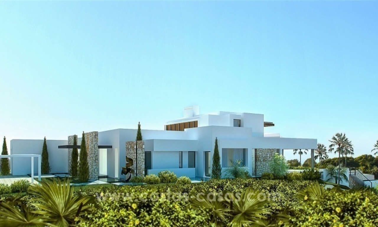 Superbe villa moderne en première ligne de golf, à vendre à Benahavis -Marbella 2