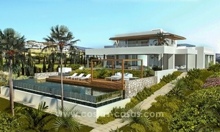 Superbe villa moderne en première ligne de golf, à vendre à Benahavis -Marbella 4