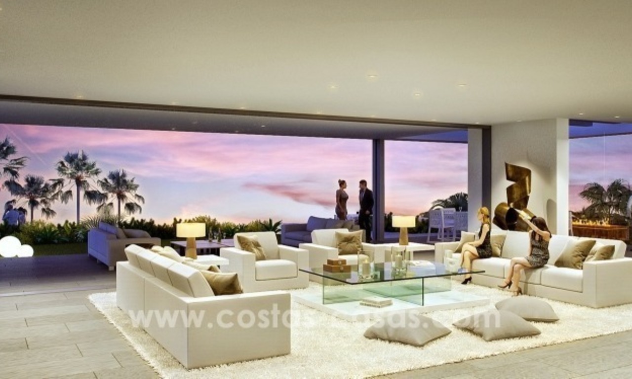 Superbe villa moderne en première ligne de golf, à vendre à Benahavis -Marbella 3