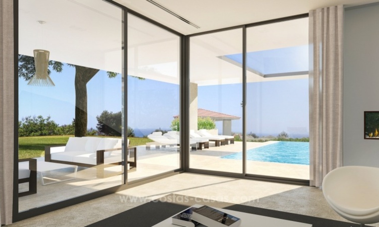 2 Villas modernes à vendre sur la Mille d’Or, Marbella 5