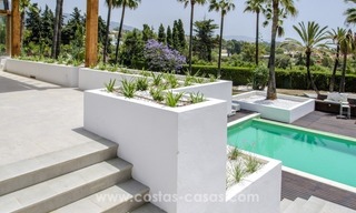 Villa moderne rénovée à vendre sur la Mille d’Or, Marbella 4