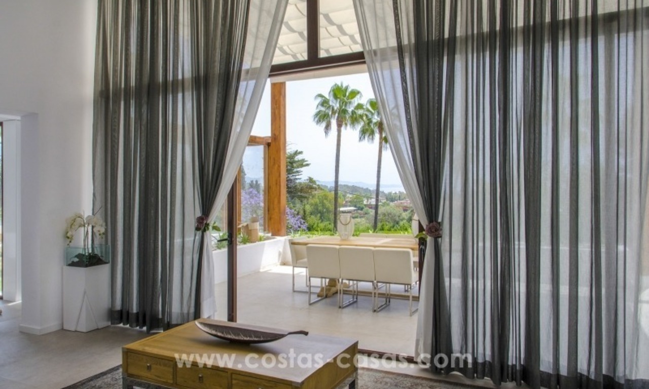 Villa moderne rénovée à vendre sur la Mille d’Or, Marbella 17