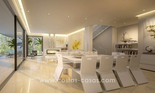 Nouvelle villa contemporaine à vendre avec vues mer à Estepona 5