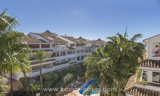 Très bel appartement penthouse en bord de mer à vendre sur la Mille d’Or de Marbella 0