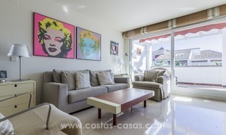 Très bel appartement penthouse en bord de mer à vendre sur la Mille d’Or de Marbella 12
