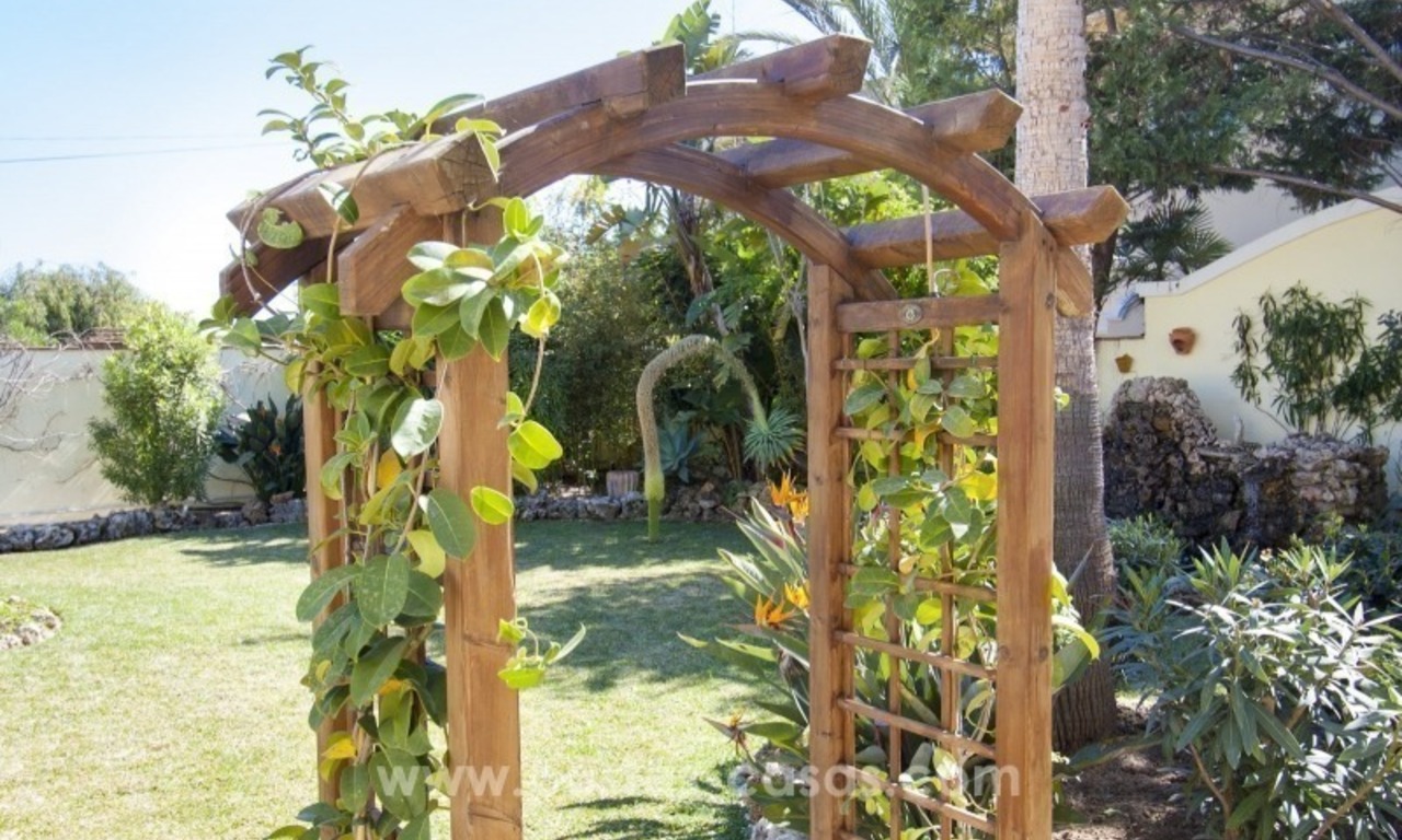 Magnifique villa en deuxième ligne de plage à vendre avec vue sur la mer à Marbella Est 7