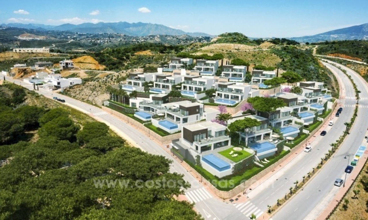 Nouvelles villas moderne à vendre à La Cala de Mijas, Costa del Sol 2