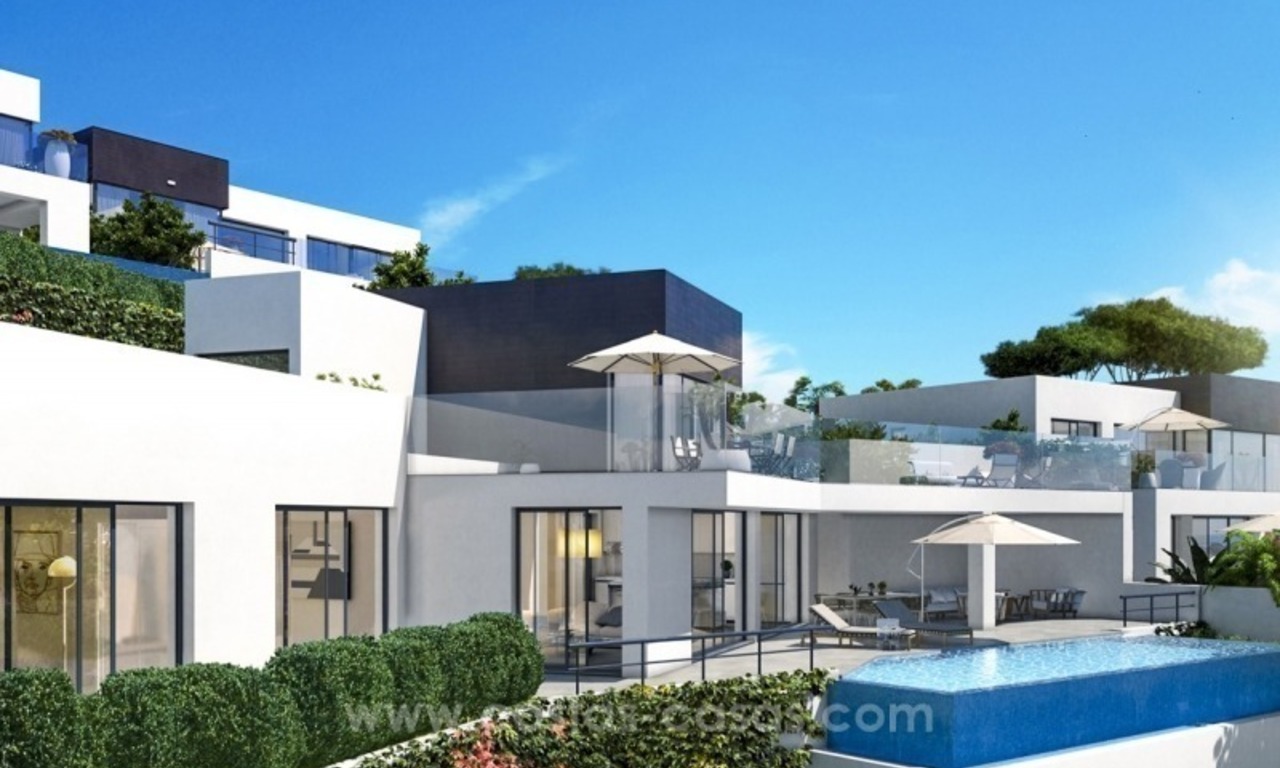 Nouvelles villas moderne à vendre à La Cala de Mijas, Costa del Sol 3