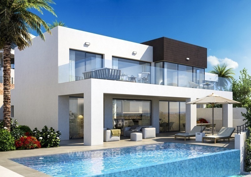 Nouvelles villas moderne à vendre à La Cala de Mijas, Costa del Sol