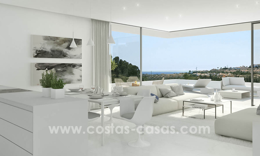 Prêt à emménager. Appartements modernes superbes de design à vendre sur un terrain de luxe à Marbella - Estepona 23734
