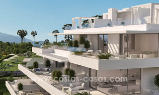 Prêt à emménager. Appartements modernes superbes de design à vendre sur un terrain de luxe à Marbella - Estepona 23739 