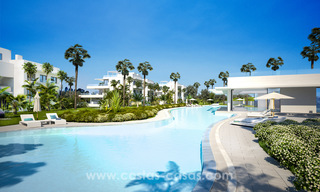 Prêt à emménager. Appartements modernes superbes de design à vendre sur un terrain de luxe à Marbella - Estepona 23744 