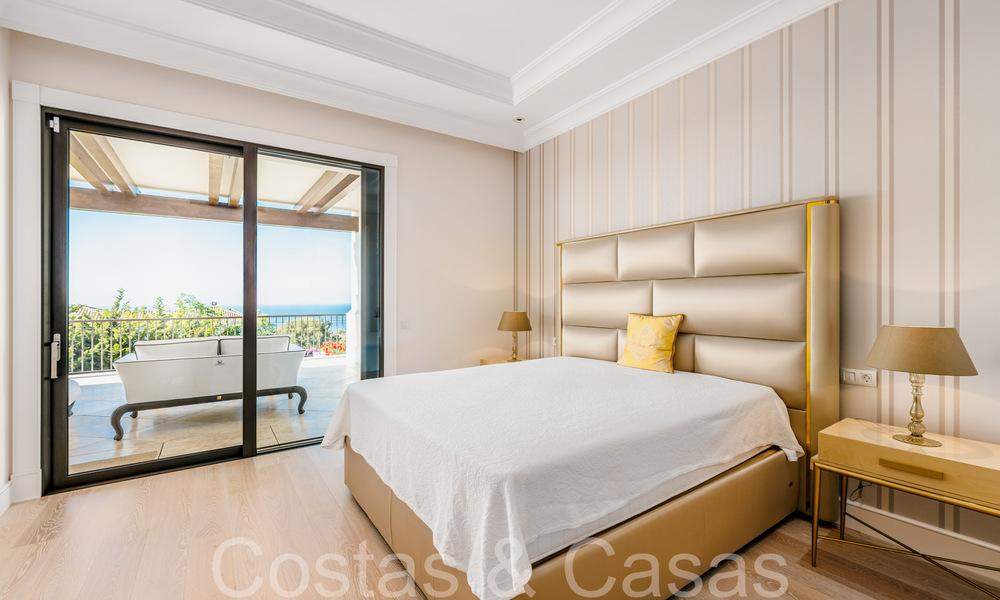 Magnifique villa de luxe avec vue panoramique sur la mer à Sierra Blanca sur le Golden Mile de Marbella 68151