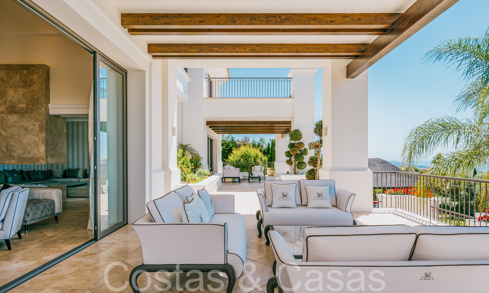 Magnifique villa de luxe avec vue panoramique sur la mer à Sierra Blanca sur le Golden Mile de Marbella 68157