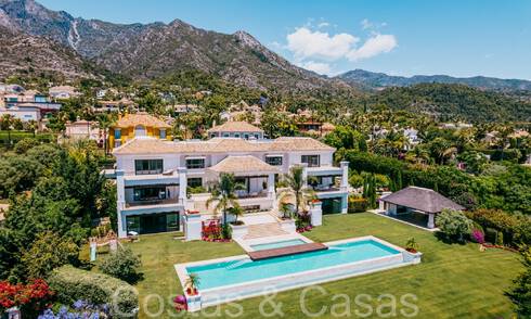 Magnifique villa de luxe avec vue panoramique sur la mer à Sierra Blanca sur le Golden Mile de Marbella 68162