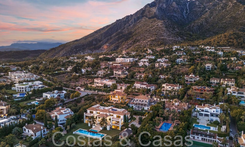 Magnifique villa de luxe avec vue panoramique sur la mer à Sierra Blanca sur le Golden Mile de Marbella 68167