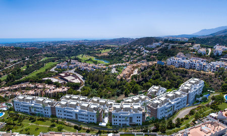Appartements neufs et modernes à vendre à Benahavis - Marbella avec vue sur golf et mer. 7382