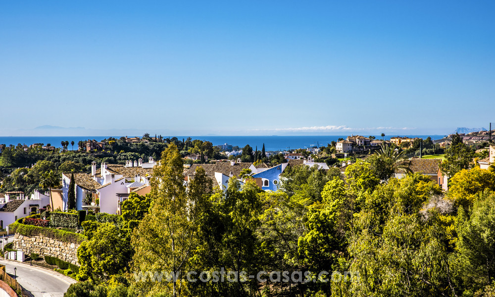 Appartements neufs et modernes à vendre à Benahavis - Marbella avec vue sur golf et mer. 7355