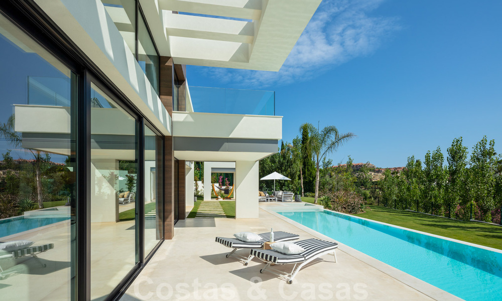Villa moderne au coeur de la vallée de golf, Nueva Andalucía, Marbella 28949