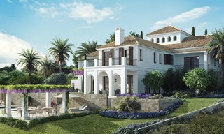 Villas de luxe 5 étoiles sur un parcours de golf de renommé sur la Costa del Sol 6440 