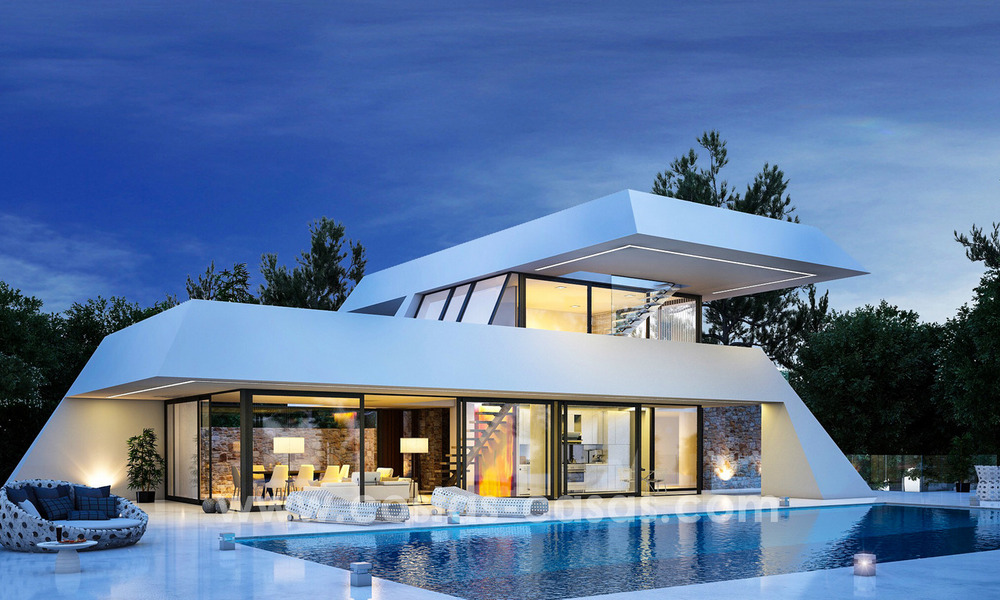 Nouvelles villas modernes en première ligne de golf à Nueva Andalucia, Marbella. 30110