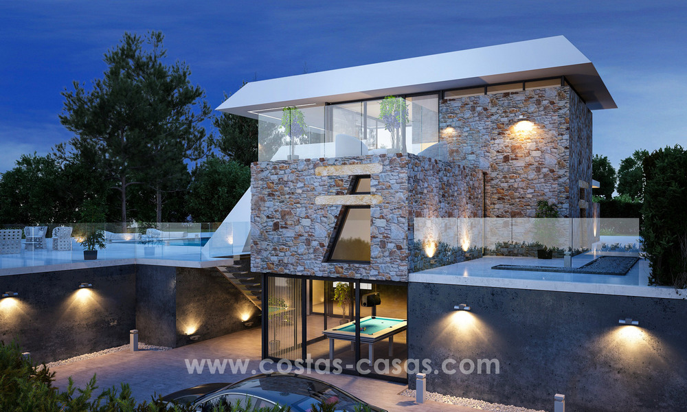 Nouvelles villas modernes en première ligne de golf à Nueva Andalucia, Marbella. 30112