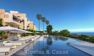 Appartements de luxe modernes à vendre avec vue sur la mer à quelques minutes en voiture du centre de Marbella 38342 