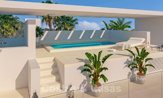 Appartements de luxe modernes à vendre avec vue sur la mer à quelques minutes en voiture du centre de Marbella 38345 