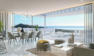 Appartements de luxe modernes à vendre avec vue sur la mer à quelques minutes en voiture du centre de Marbella 38351 