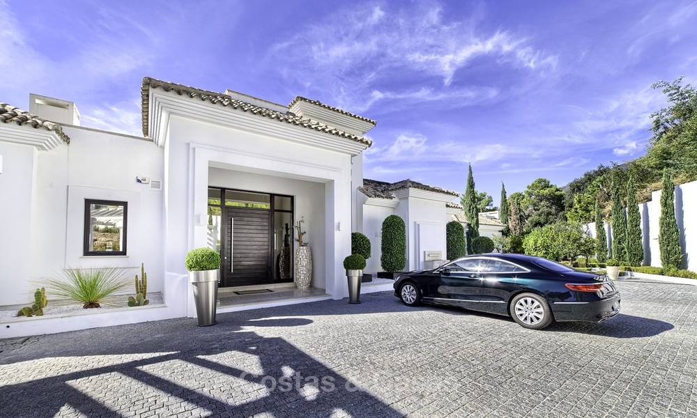 Villa contemporaine de style contemporain avec vue imprenable à vendre à La Zagaleta, Marbella - Benahavis 18218
