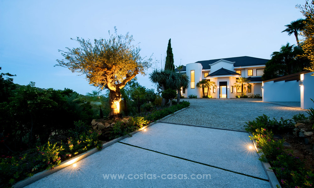 Villa de style contemporain avec vue mer à La Zagaleta, Benahavis - Marbella 21132