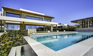 Villa de luxe moderne et contemporaine avec vue sur la mer à vendre, prêt à emménager, Benahavis, Marbella 15065 