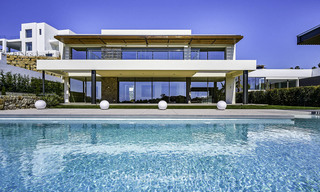 Villa de luxe moderne et contemporaine avec vue sur la mer à vendre, prêt à emménager, Benahavis, Marbella 15066 
