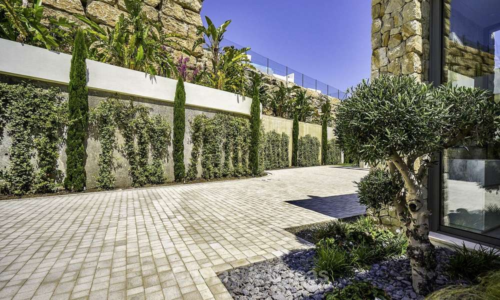 Villa de luxe moderne et contemporaine avec vue sur la mer à vendre, prêt à emménager, Benahavis, Marbella 15071