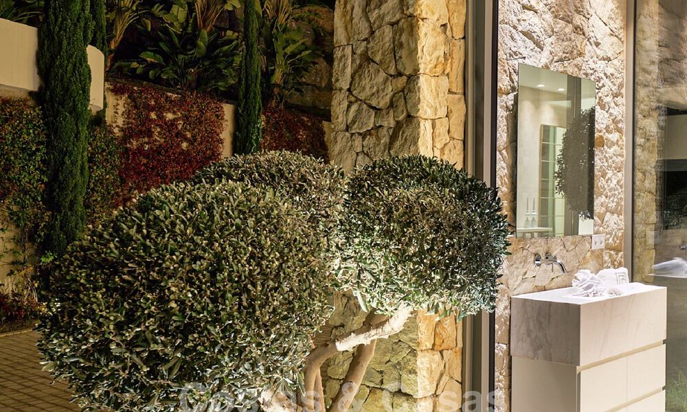 Villa de luxe moderne et contemporaine avec vue sur la mer à vendre, prêt à emménager, Benahavis, Marbella 58501