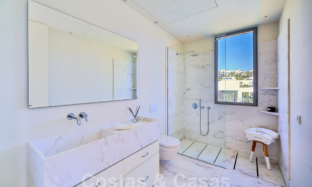 Villa de luxe moderne et contemporaine avec vue sur la mer à vendre, prêt à emménager, Benahavis, Marbella 58510