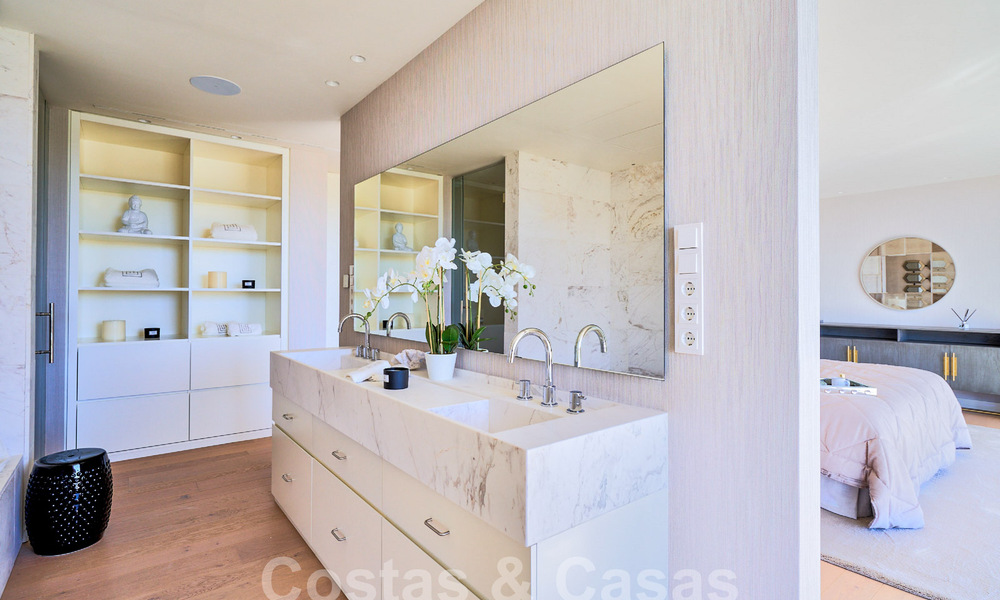 Villa de luxe moderne et contemporaine avec vue sur la mer à vendre, prêt à emménager, Benahavis, Marbella 58513