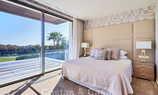 Villa de luxe moderne et contemporaine avec vue sur la mer à vendre, prêt à emménager, Benahavis, Marbella 58516 