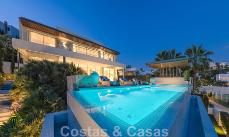 Villa de luxe moderne et contemporaine avec vue sur la mer à vendre, prêt à emménager, Benahavis, Marbella 58518