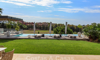 Villa de luxe moderne et contemporaine avec vue sur la mer à vendre, prêt à emménager, Benahavis, Marbella 58526 