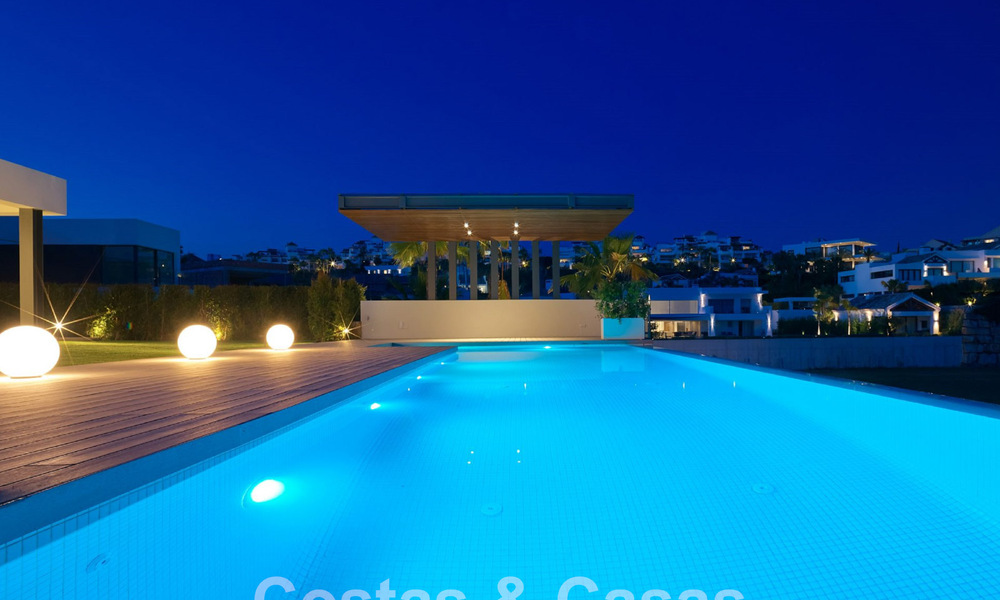 Villa de luxe moderne et contemporaine avec vue sur la mer à vendre, prêt à emménager, Benahavis, Marbella 58533