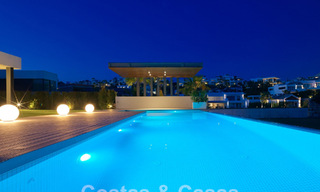 Villa de luxe moderne et contemporaine avec vue sur la mer à vendre, prêt à emménager, Benahavis, Marbella 58533 